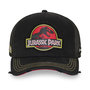 Voir la diapositive 2 : CAPSLAB Casquette trucker premium avec filet et patch Jurassic Park