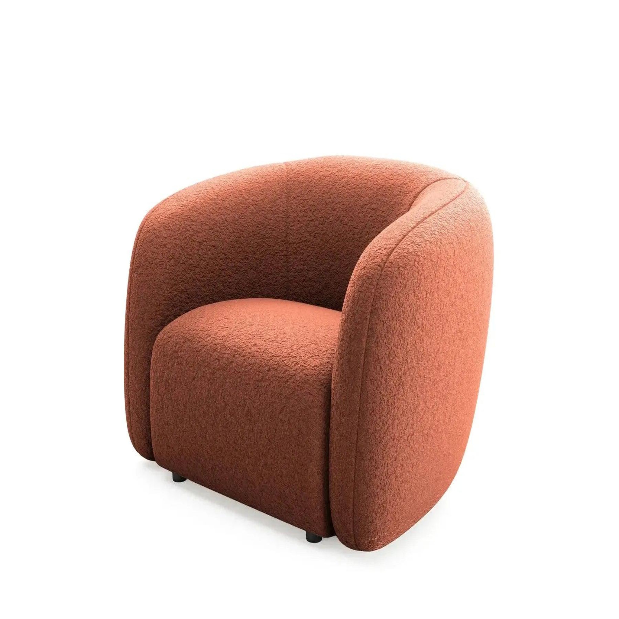 Voir la diapositive 4 : CASANOVA PARIS Bahia - fauteuil tissu bouclette