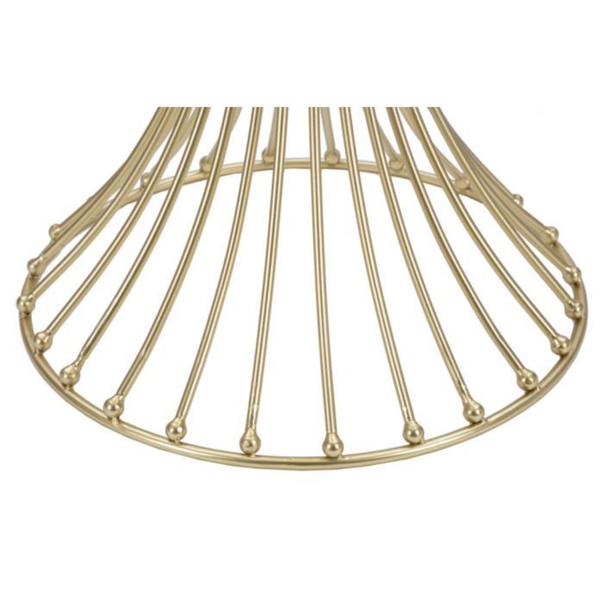 Paris Prix Table d'Appoint Design en Métal  Century  103cm Or