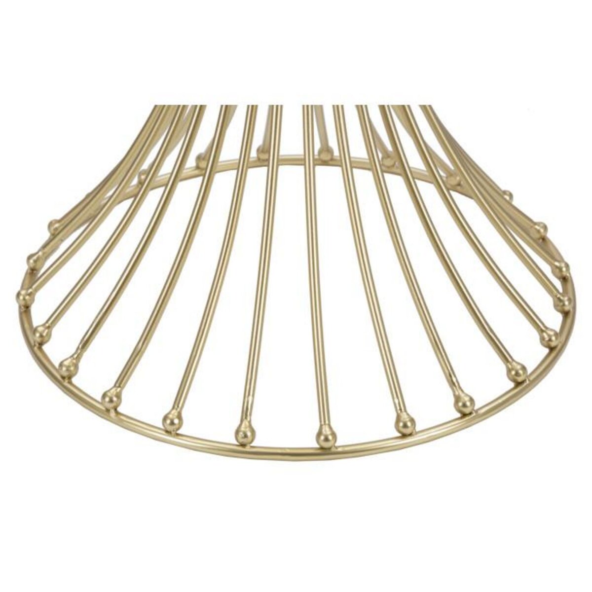 Paris Prix Table d'Appoint Design en Métal  Century  103cm Or