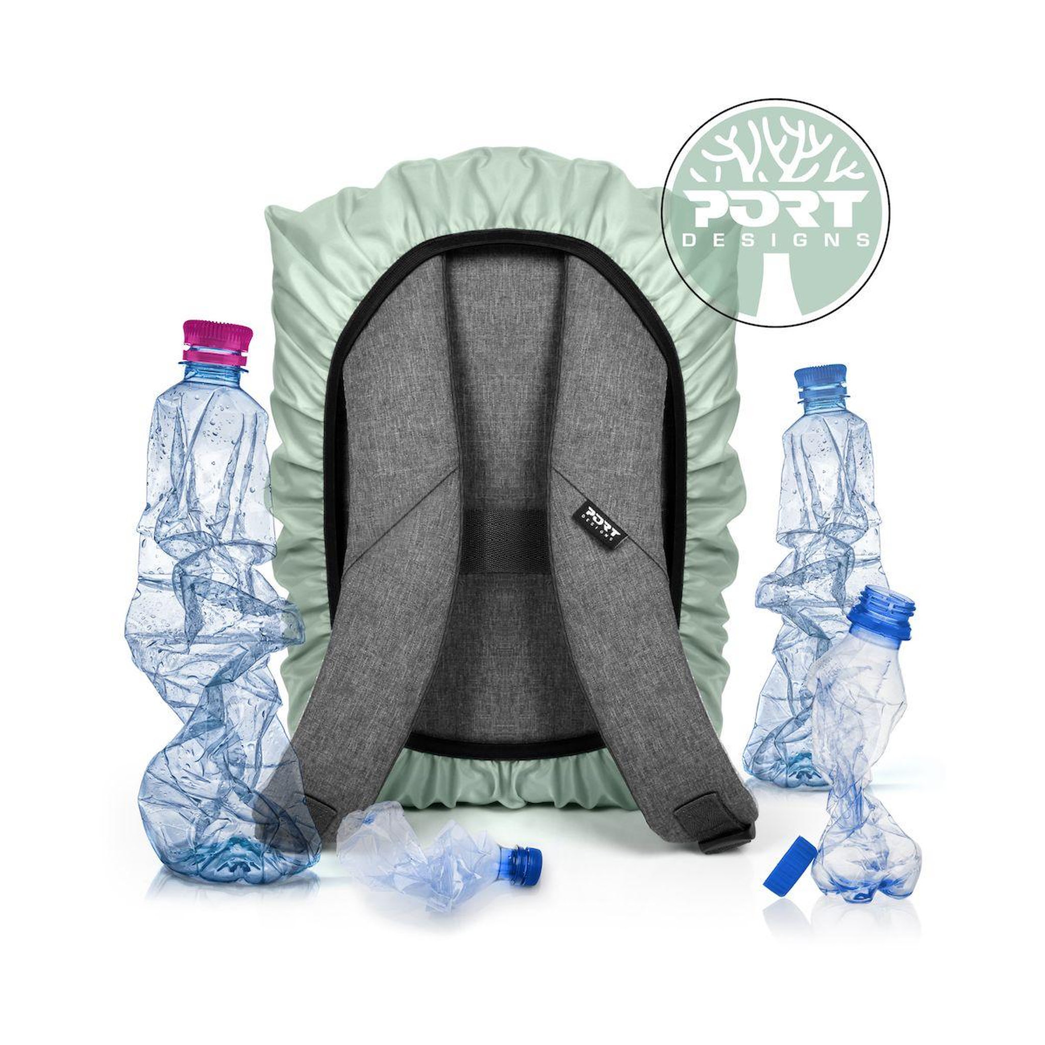 Voir la diapositive 5 : Port Sac à dos 13/14 Eco Yosemite gris