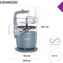 Voir la diapositive 4 : KENWOOD Robot multifonction Multipro Go FDP22.140GY