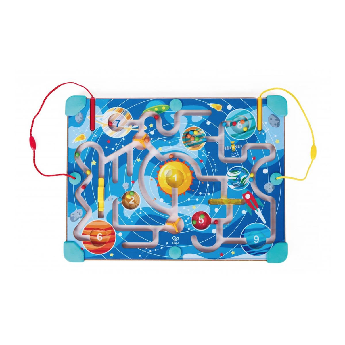 Hape Labyrinthe magnetique tangram - 3 en 1