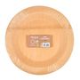 Voir la diapositive 2 : Paris Prix Lot de 4 Plateaux Ronds  Bambou  28cm Naturel