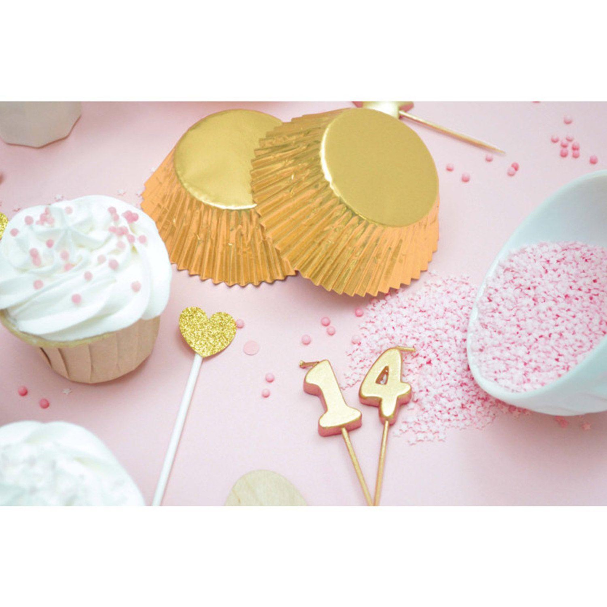 Voir la diapositive 4 : SCRAPCOOKING 15 bougies d'anniversaire Étoiles dorées