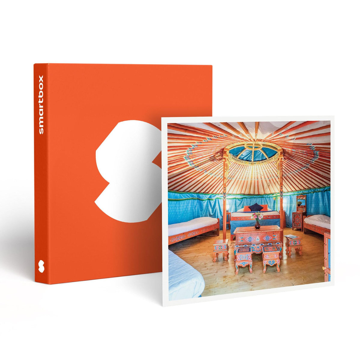 Smartbox 2 jours insolites en yourte avec vélos et panier apéritif près de Caen - Coffret Cadeau Séjour