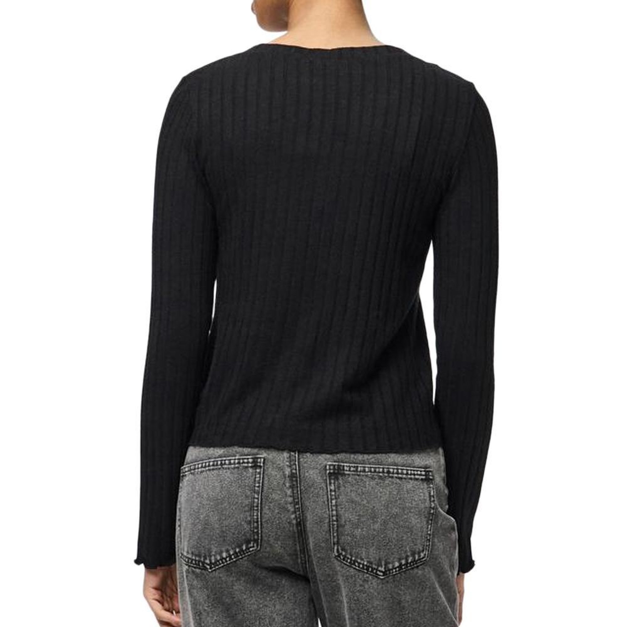 Voir la diapositive 2 : Pieces T Shirt Manches Longues  Femme Pieces 17154805