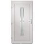 Voir la diapositive 4 : VIDAXL Porte d'entree anthracite 108x200 cm PVC