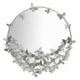Voir la diapositive 1 : Paris Prix Miroir Mural Design  Butterfly  94cm Argent