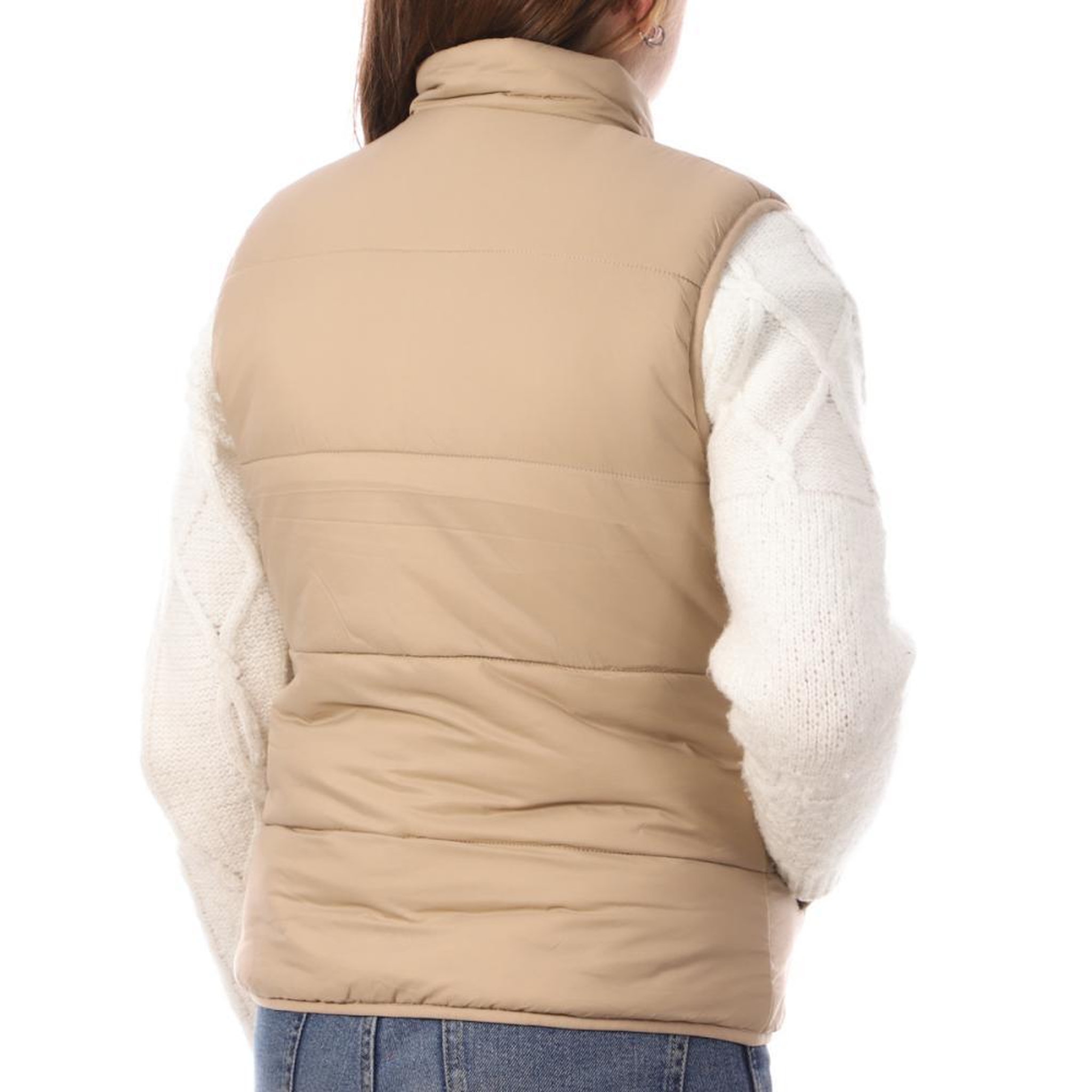 Voir la diapositive 2 : Lee Cooper Doudoune sans manches  Femme Lee Cooper Osmos