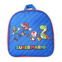Voir la diapositive 1 : Bagtrotter Bagtrotter - Super Mario - Sac à Dos Scolaire Goûter 24 cm - Rouge et Bleu - 1 compartiment zippé - Bretelles Matelassées - 24x7x24 cm - Matière Polyester - Sac à Dos Scolaire Maternelle
