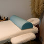 Voir la diapositive 5 : VIVEZEN Traversin, coussin demi-rond 66 cm x 22 cm x 12 cm pour table de massage