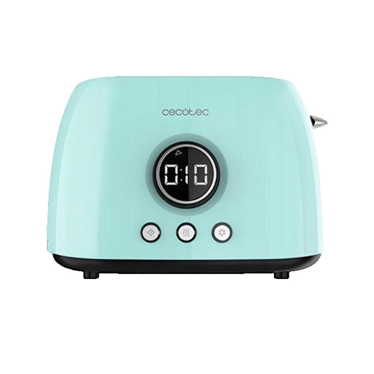 CECOTEC Grille-pain Cecotec avec deux fentes extra-larges bleu