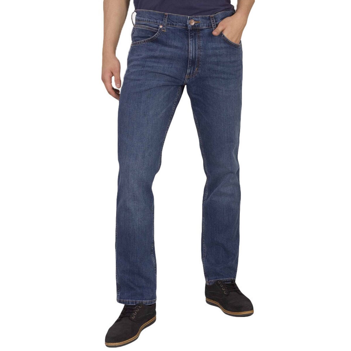 Jean Brut Homme Wrangler Greensboro Good Thing pas cher Auchan.fr