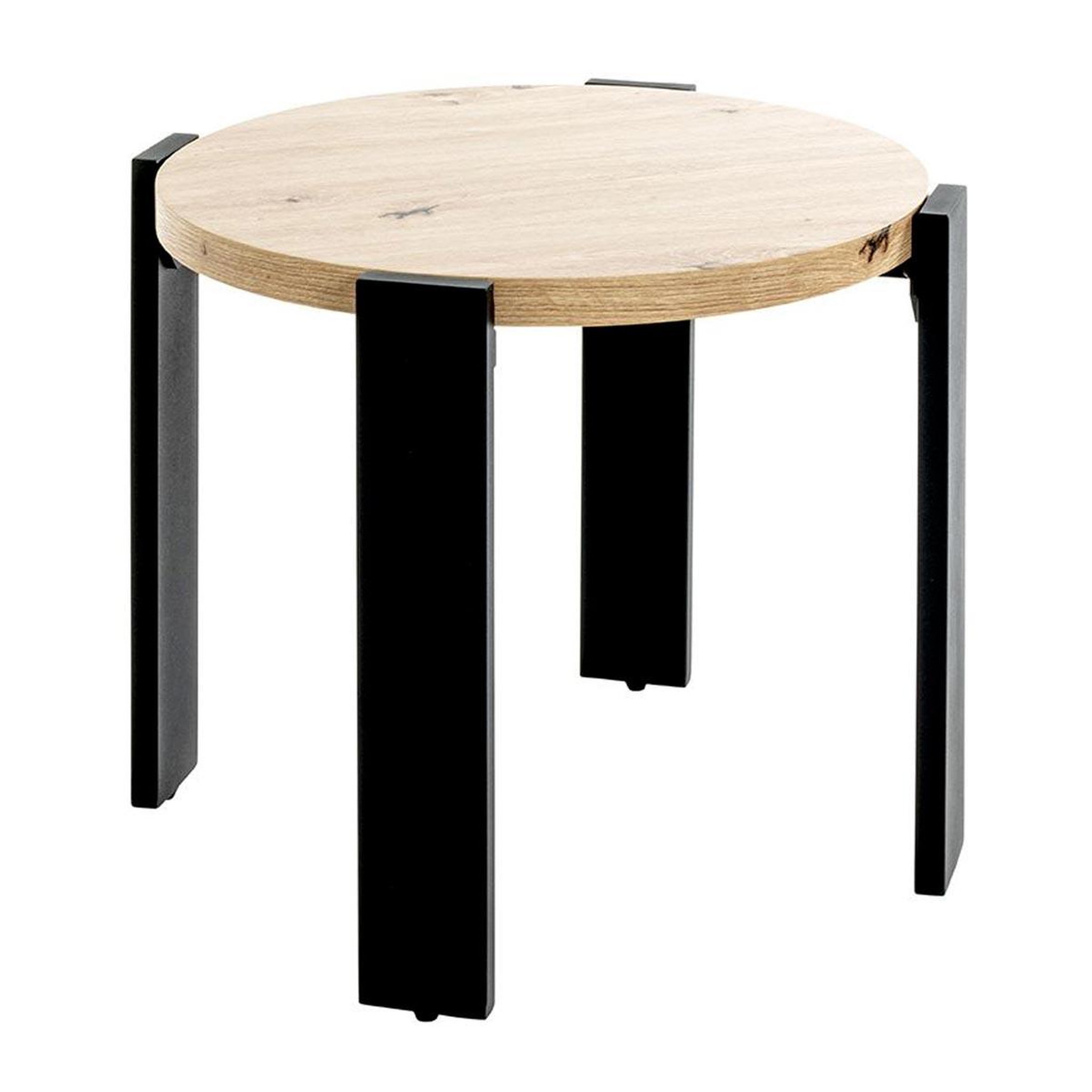 Paris Prix Table basse design  tiny  50cm naturel & noir