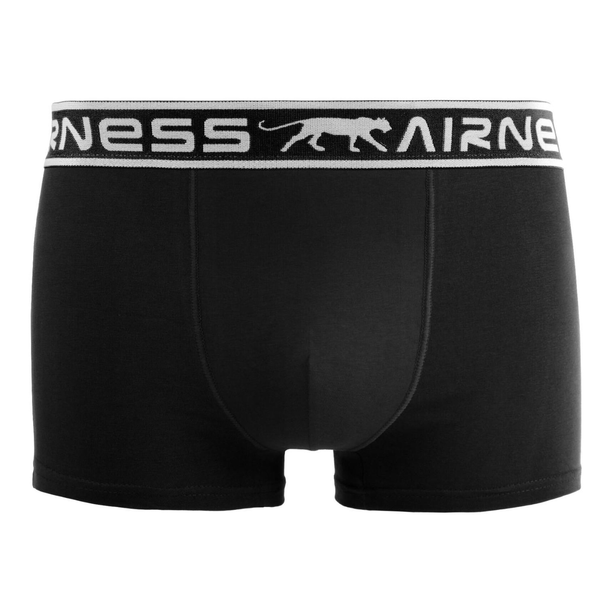 Voir la diapositive 5 : Airness Lot de 5 boxers homme en coton ceinture colorée starter