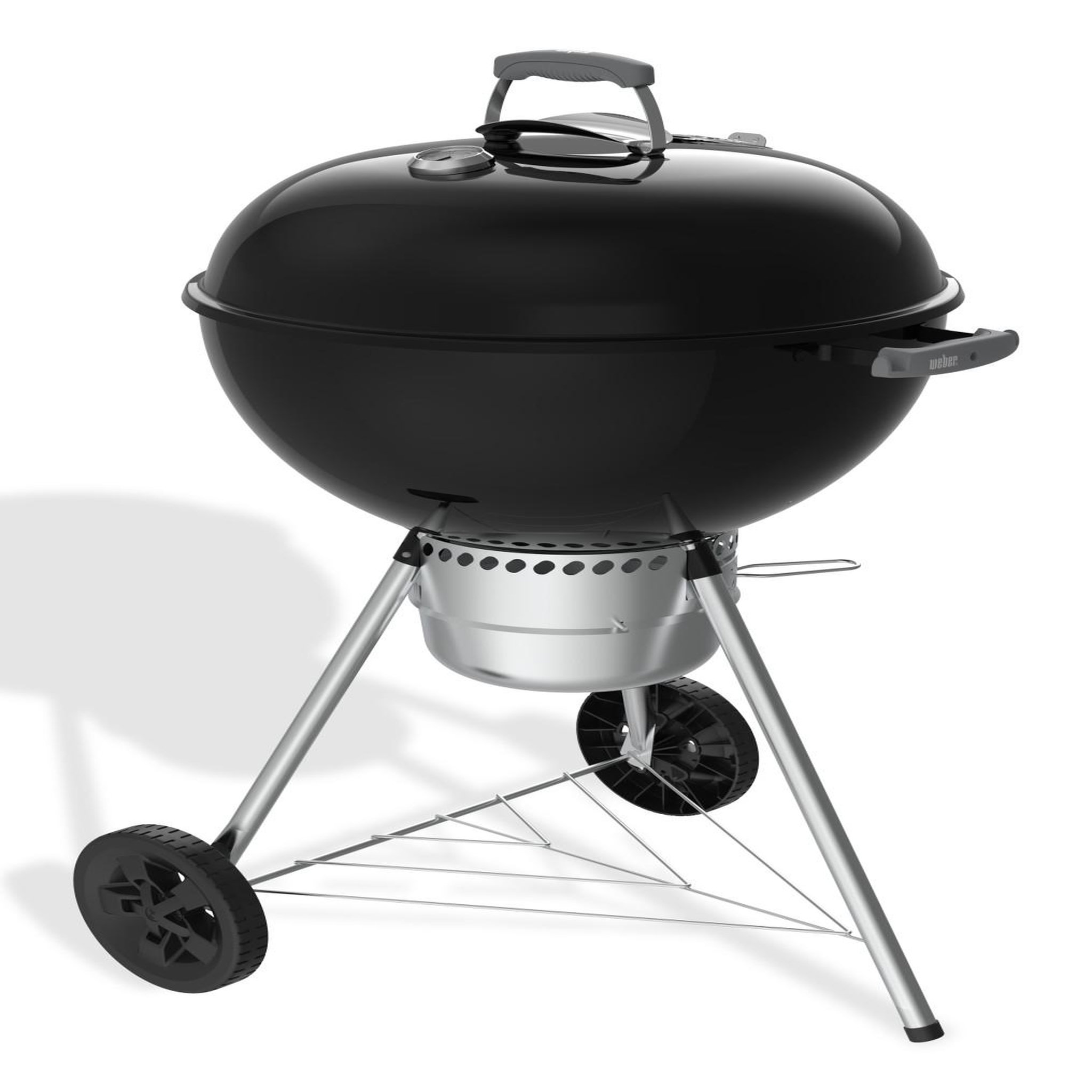 Voir la diapositive 2 : Weber Barbecue à charbon weber original kettle premium 57cm noir