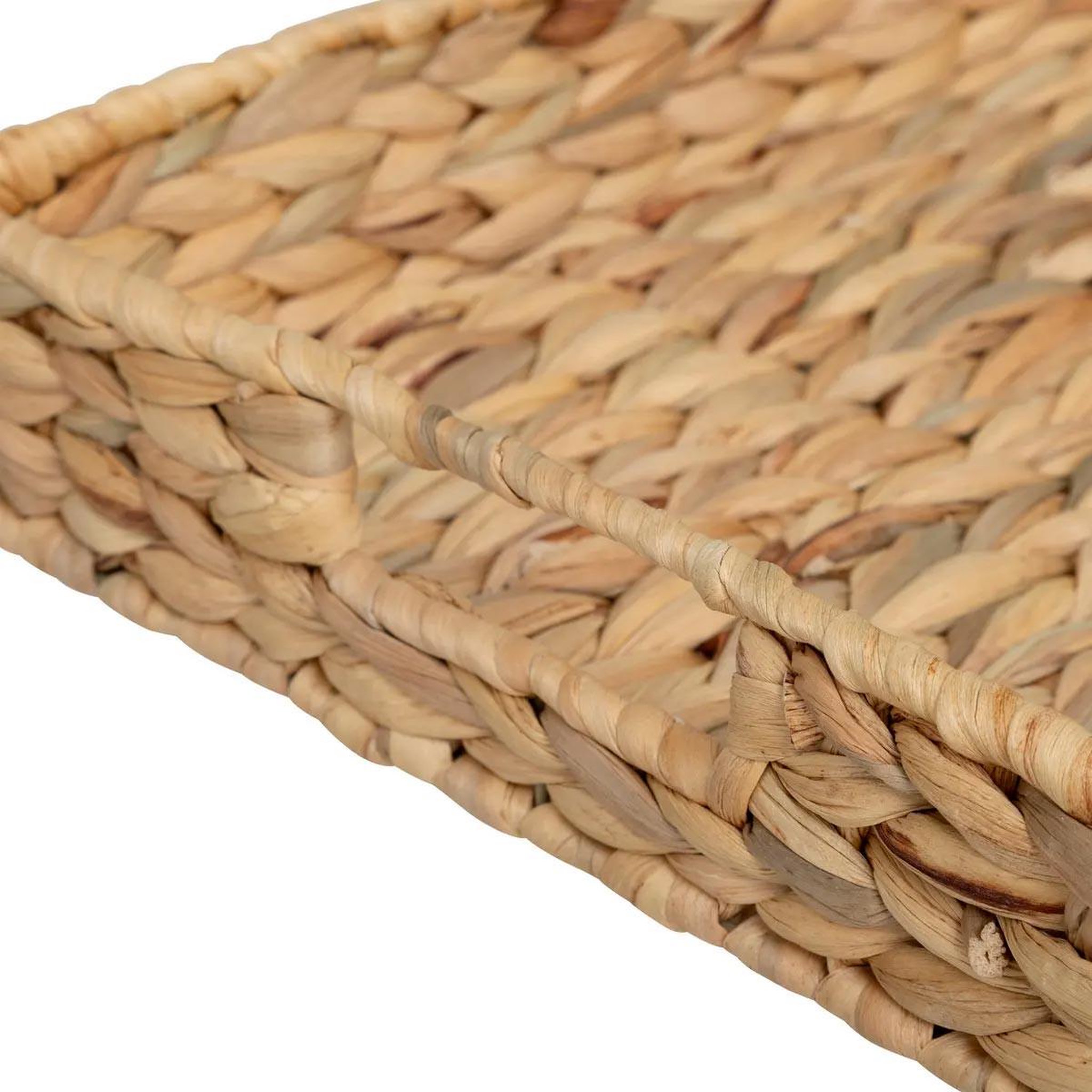 Voir la diapositive 3 : FIVE Plateau de service en jacinthe  harmony  45cm naturel