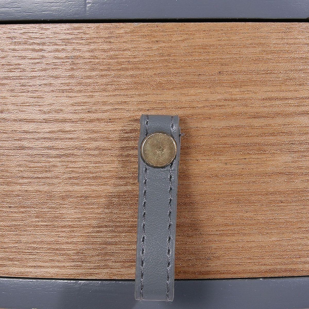 The Home Deco Factory Table de chevet scandinave Nora - Diam. 35 x H. 45 cm