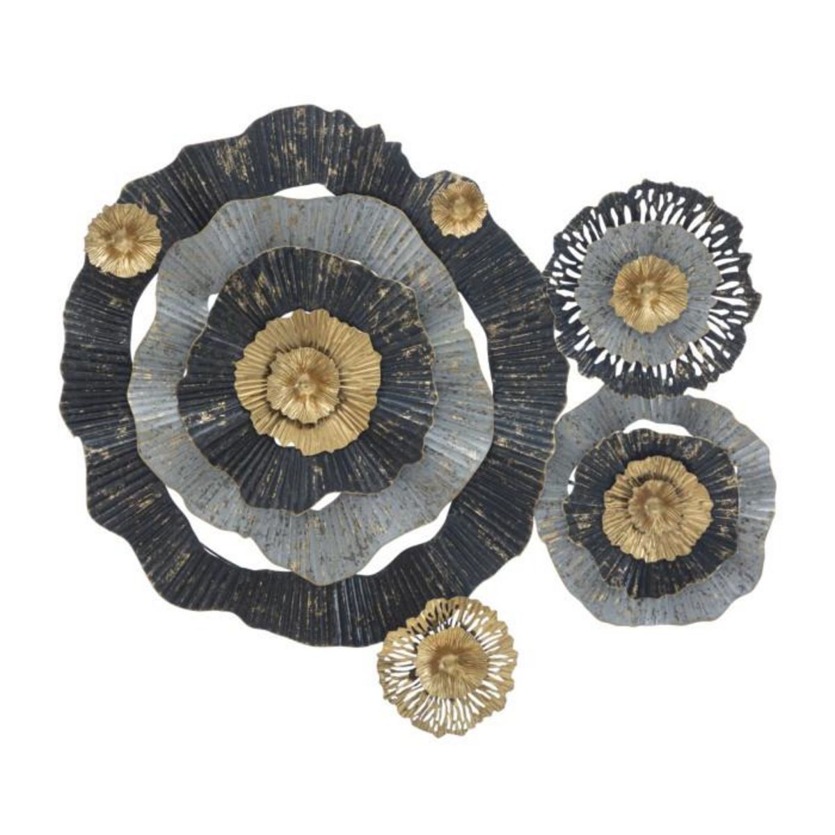 Paris Prix Décoration Murale en Métal  Otos  100cm Multicolore