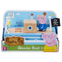 Voir la diapositive 3 : GIOCHI PREZIOSI Peppa Pig Bateau en bois avec 1 personnage