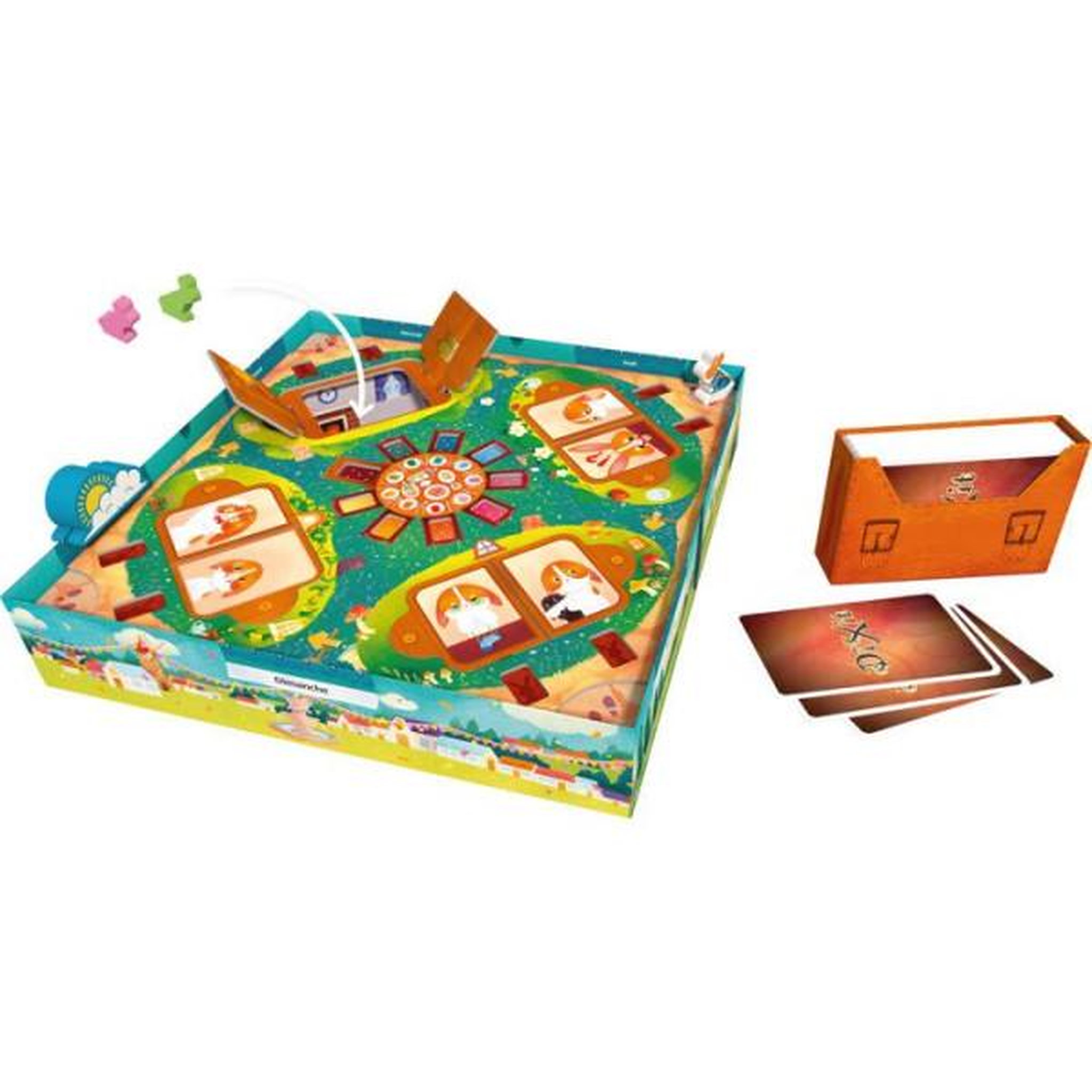Voir la diapositive 4 : Asmodee LIBELLUD Dixit Kids - Jeu coopératif enfants - association d'images - 84 cartes illustrées - des 6 ans - jeu société familia