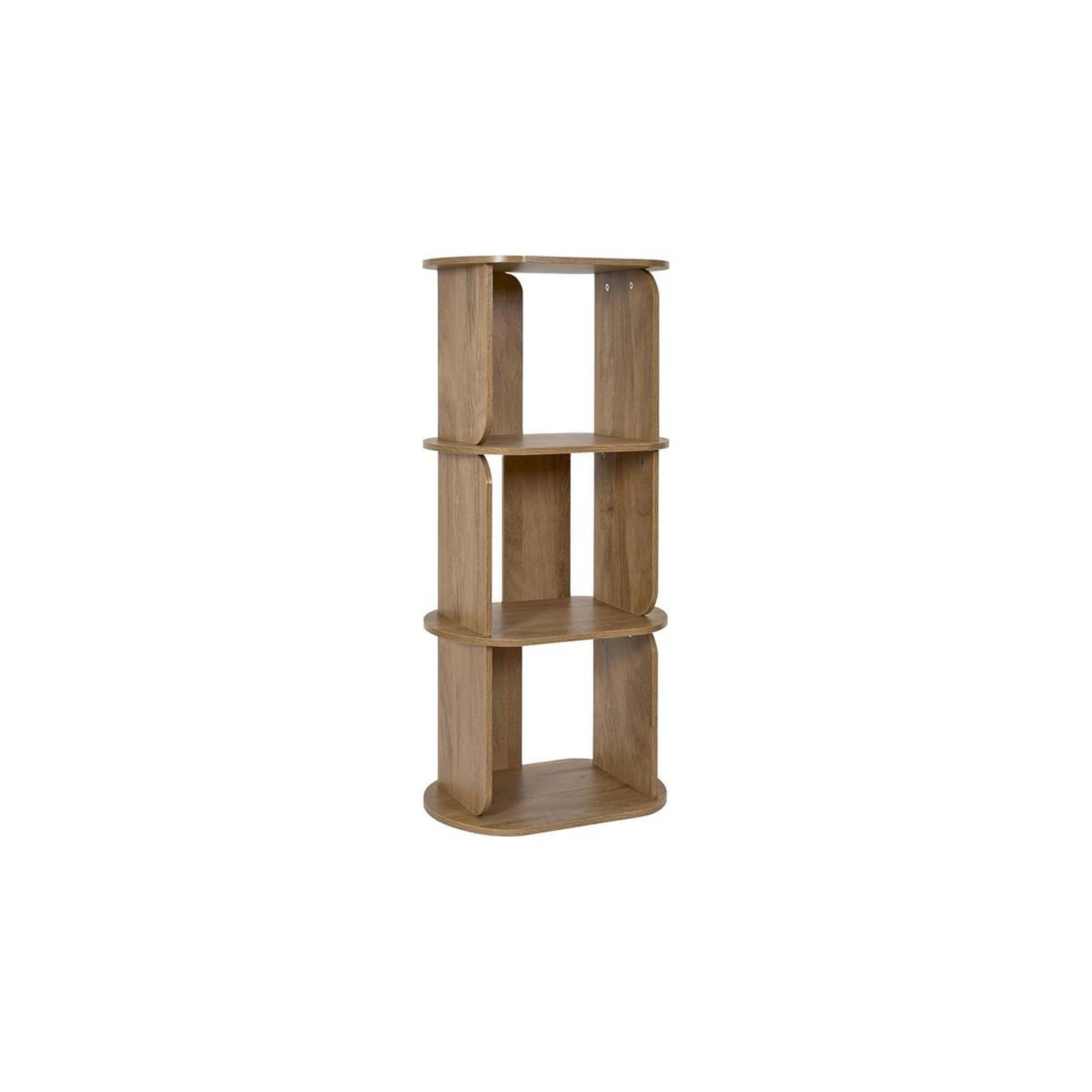 The Home Deco Factory Étagère modulable 3 cases  heritage  99cm marron