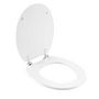 Voir la diapositive 3 : Paris Prix Abattant WC Déco  Kelly  46cm Blanc
