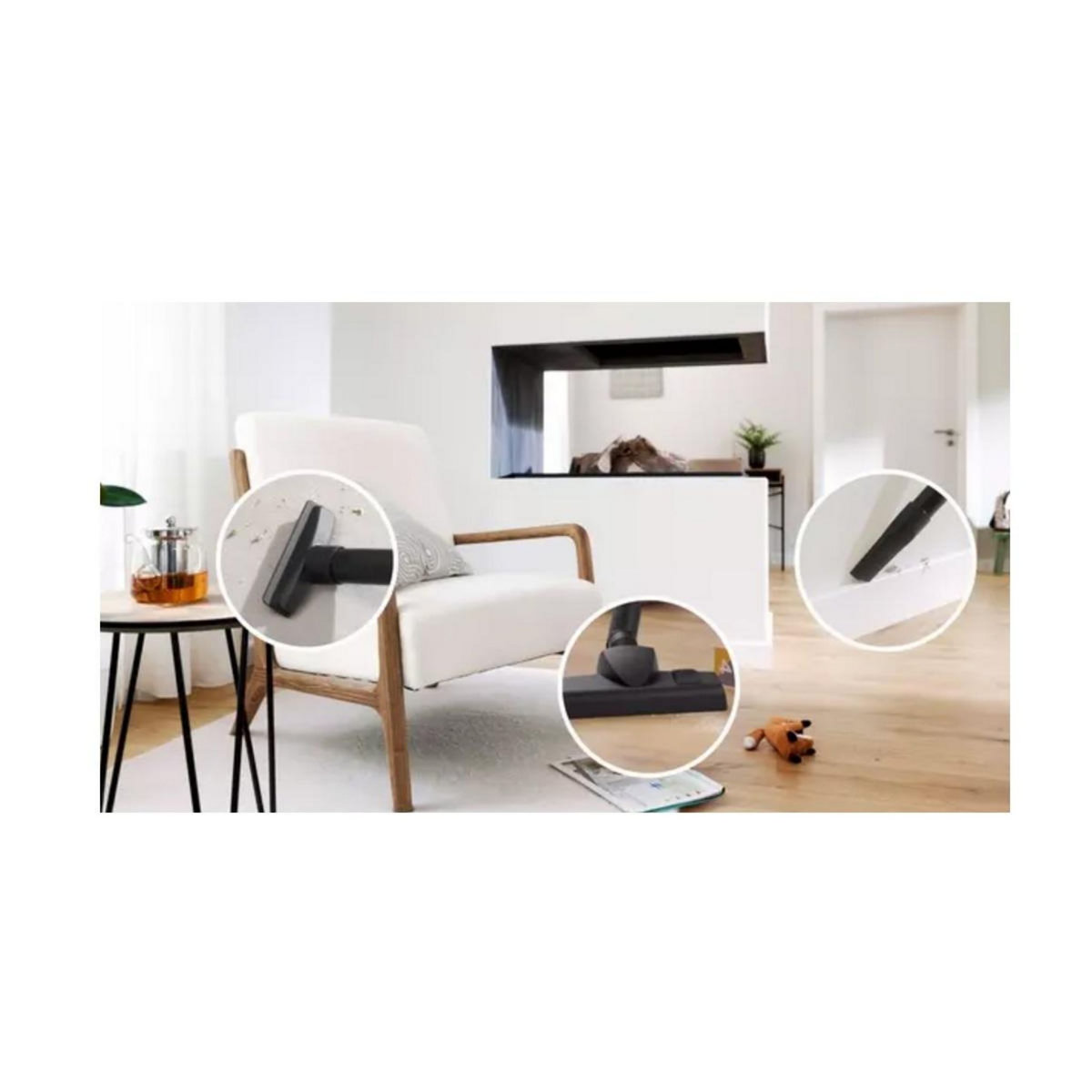 BOSCH Aspirateur traineau 600w 75db noir - BGB41BA1