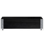 Voir la diapositive 3 : VIDAXL Jardiniere noir 80x60 cm bois massif de pin
