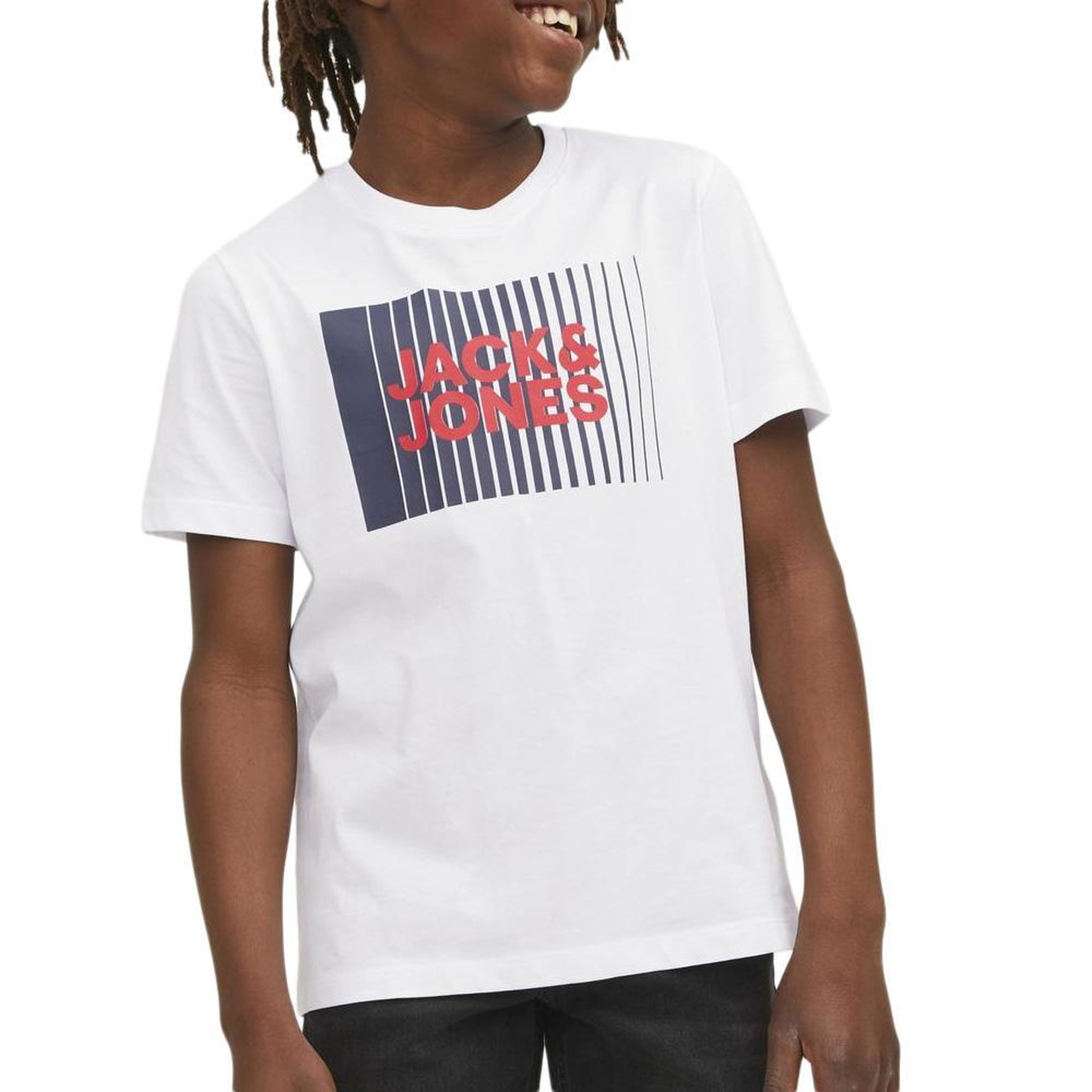Voir la diapositive 1 : Jack & Jones T-shirt Banc Garçon Jack & Jones Jjecorp
