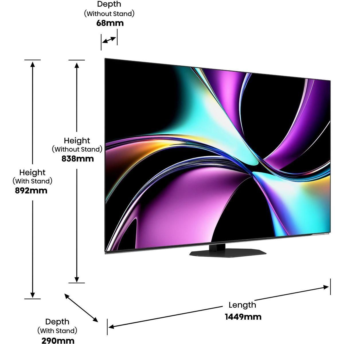 Hisense TV OLED 65A85Q 2025 - 65 pouces ( 164 cm )