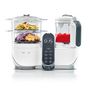 Voir la diapositive 1 : BABYMOOV Robot cuiseur, vapeur mixeur Nutribaby+ - Blanc