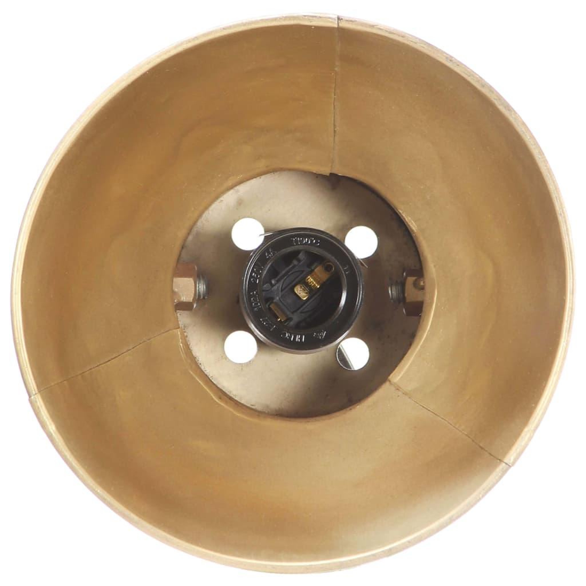 Voir la diapositive 5 : VIDAXL Lampe murale industrielle Laiton 45x25 cm E27