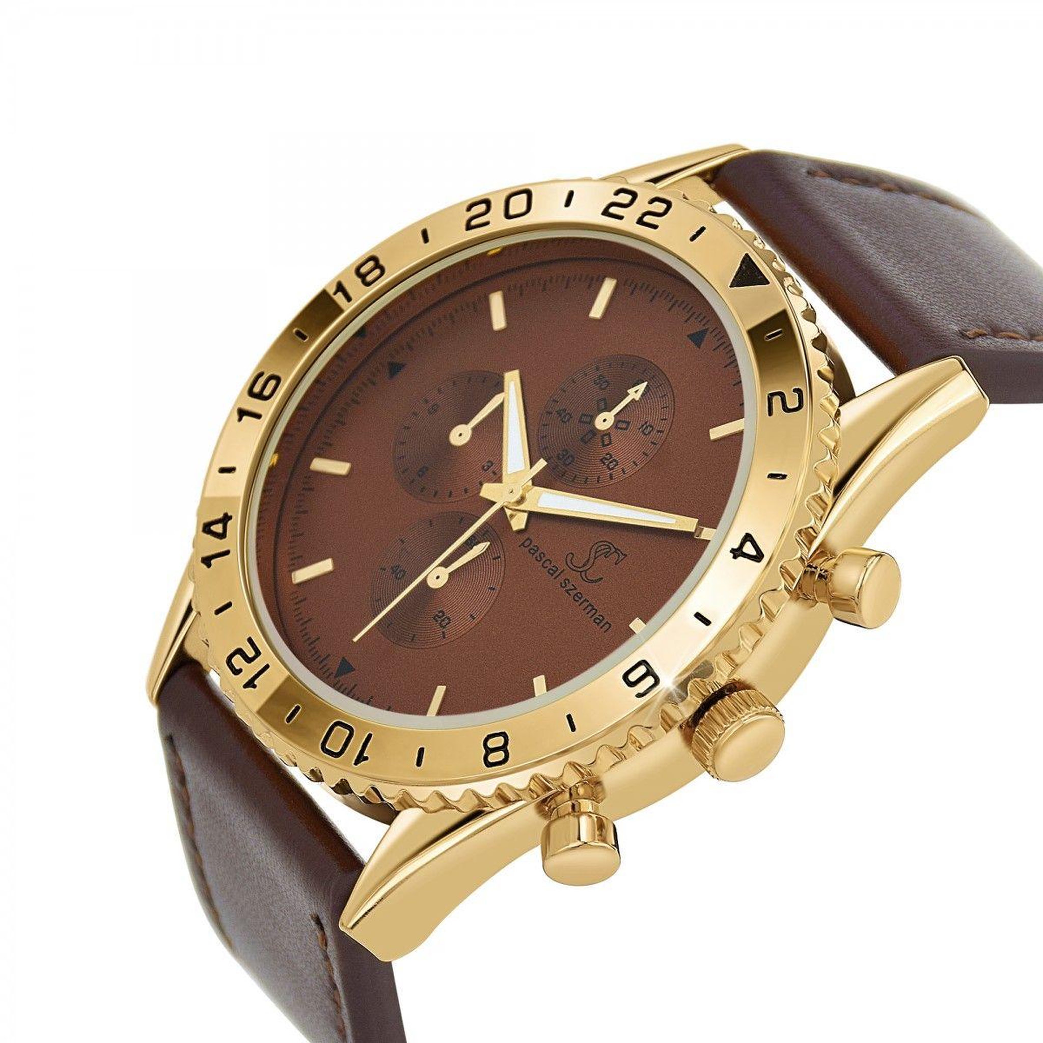Voir la diapositive 3 : SC CRYSTAL Montre homme quartz par Pascal Szerman