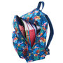 Voir la diapositive 5 : FREEGUN Sac à dos 1 compartiment bleu motifs fleurs 