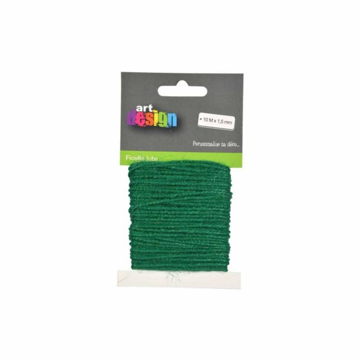 Paris Prix Ficelle en Jute  Jardin d'Eden  10m Vert Foncé