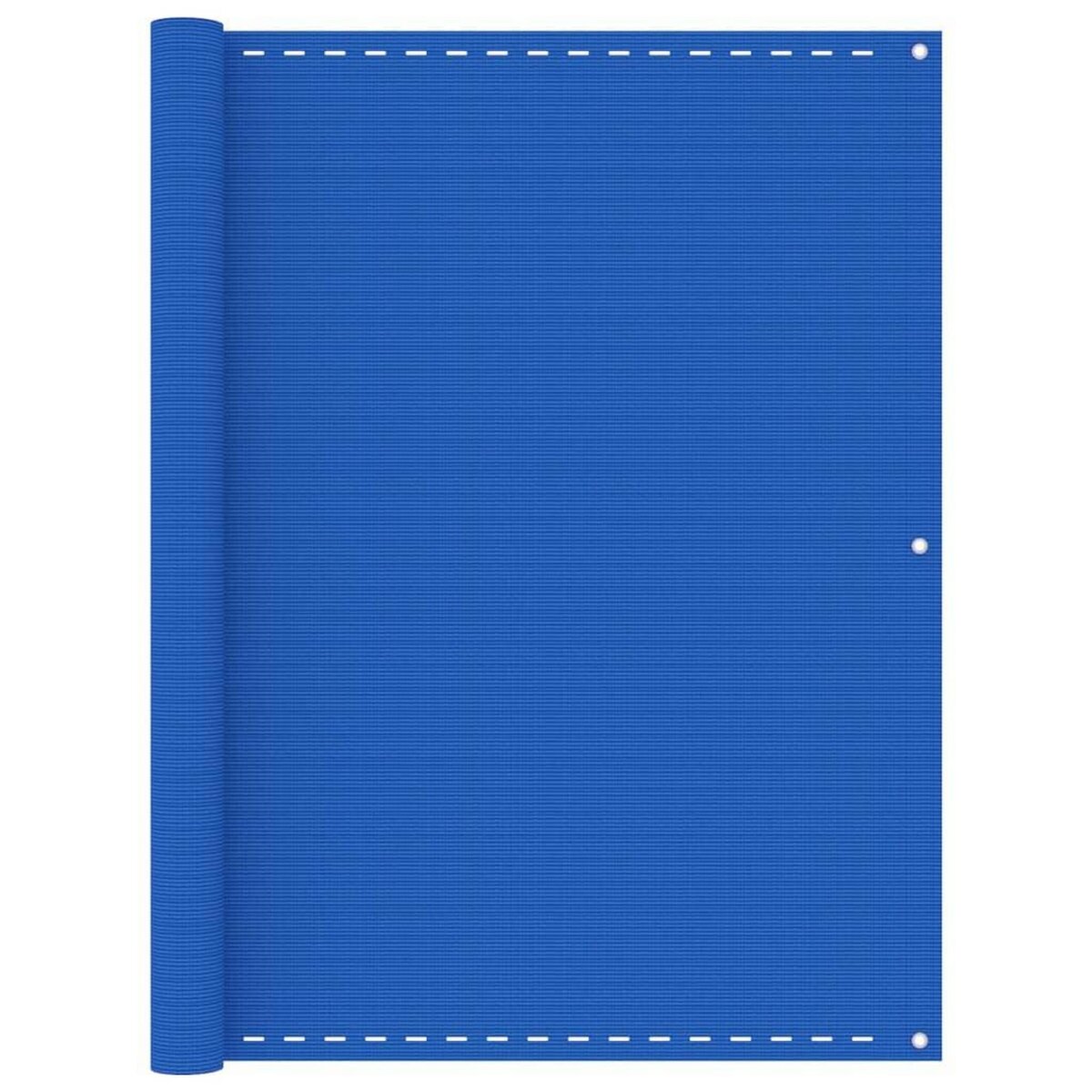 VIDAXL Ecran de balcon Bleu 120x300 cm PEHD