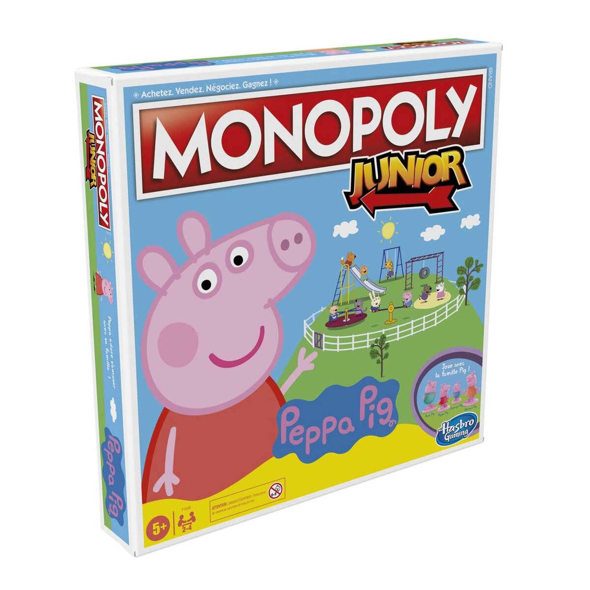 HASBRO Jeu Monopoly Junior édition Peppa Pig