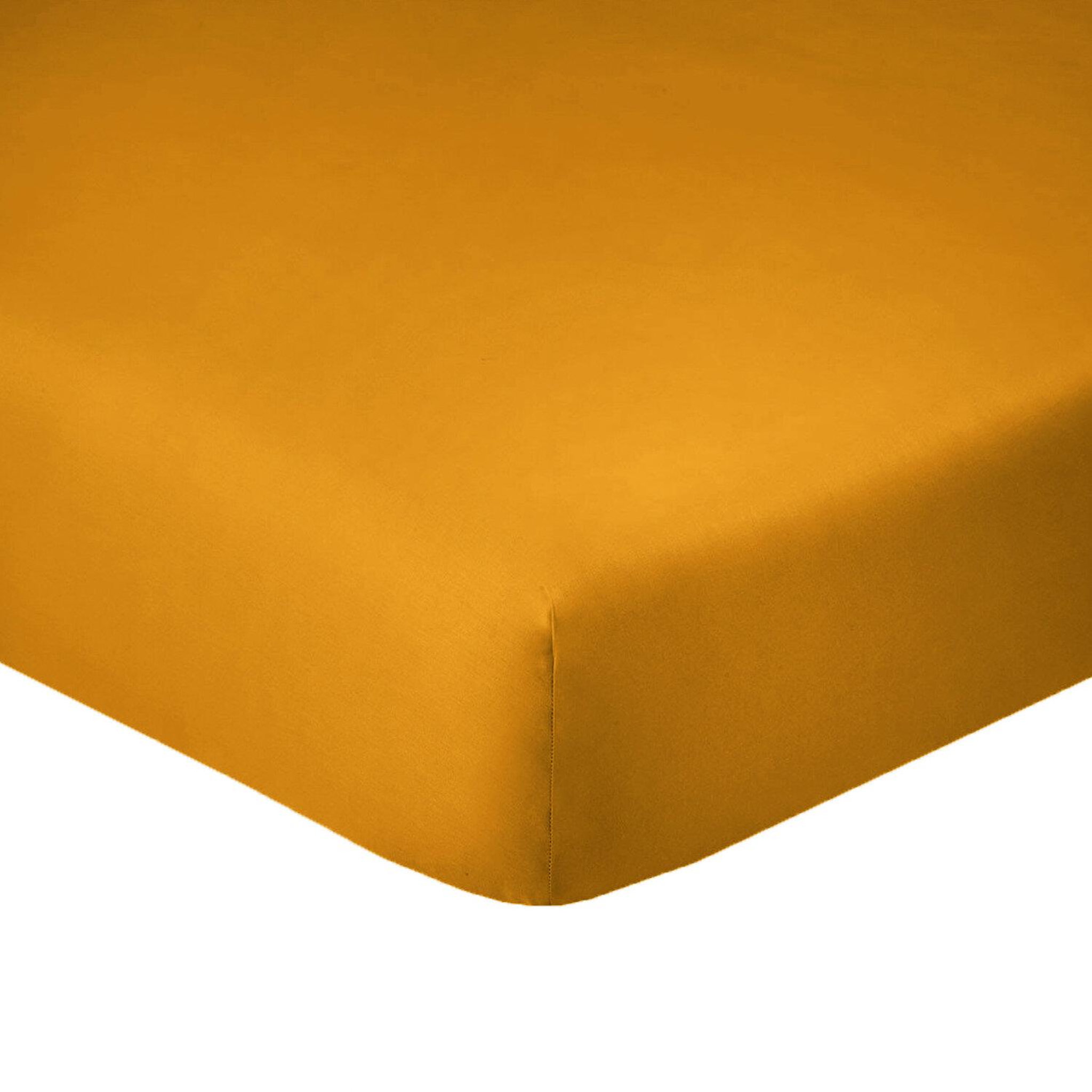 Voir la diapositive 1 : Home collection Drap housse 100% coton 57fils, essentiel