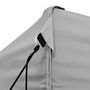 Voir la diapositive 3 : VIDAXL Tente de reception pliable 3 x 6 m Anthracite