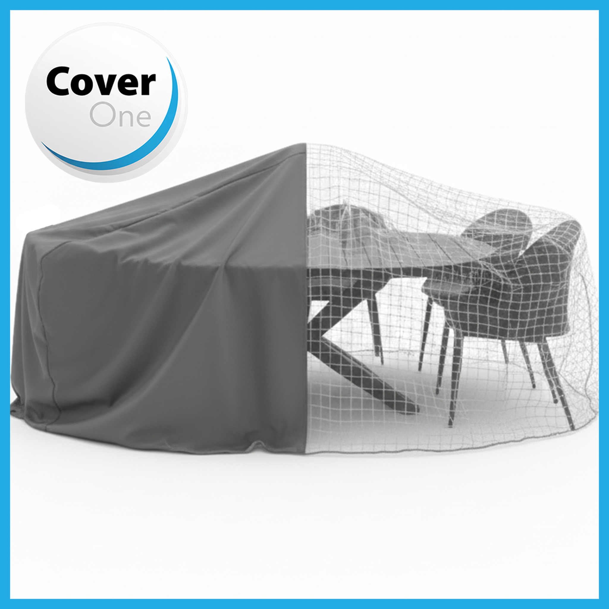 Jardiline Housse cover one table ronde + chaises
