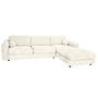 Voir la diapositive 6 : LISA DESIGN Rachel - canapé d'angle droit 4 places en tissu bouclette