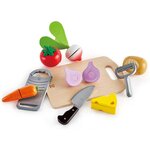 Hape Les Ustensiles de Cuisine Indispensables pour Enfants - Coffret Hape