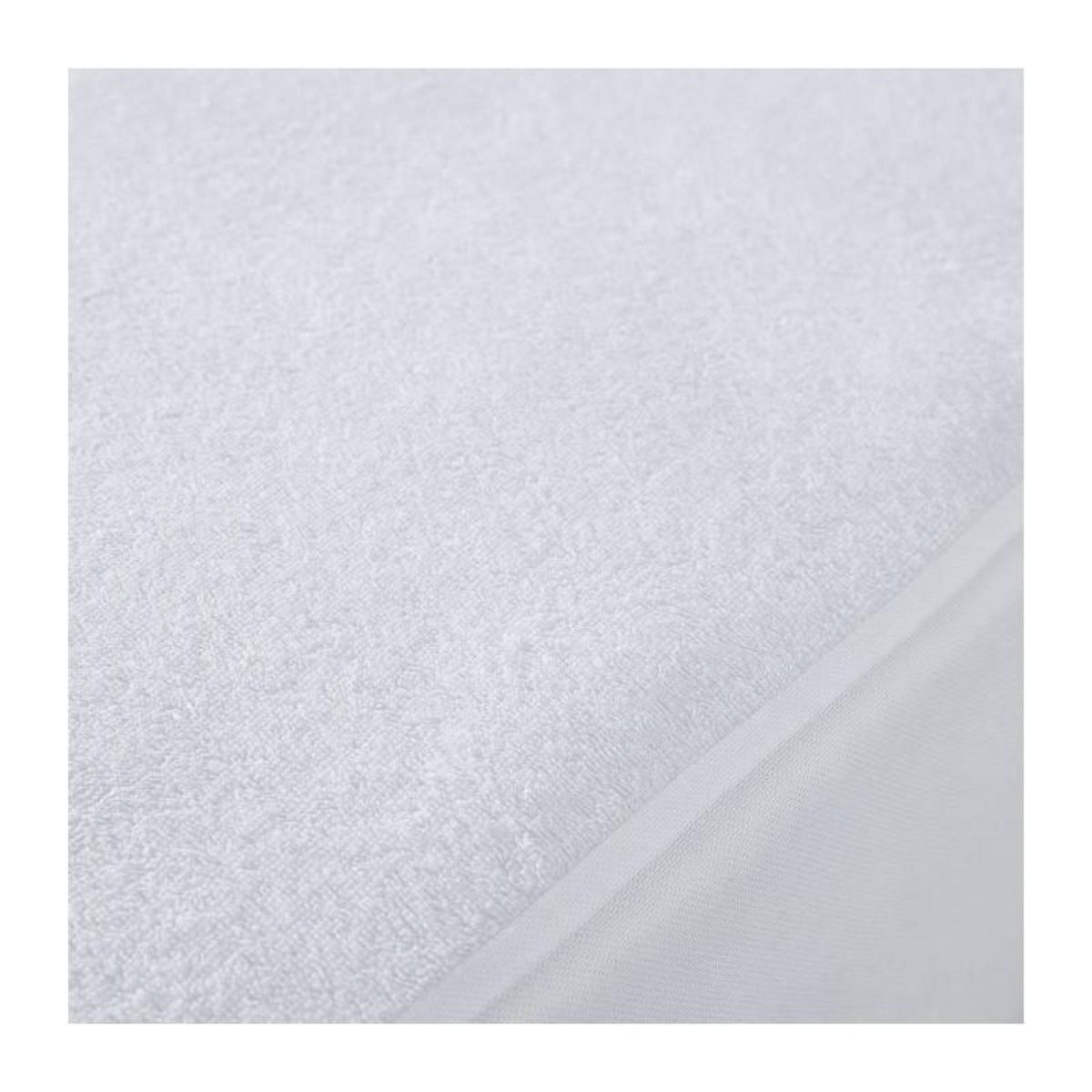 Today Protege matelas imperméable - TODAY - Essential - Pour lit 2 personnes - 160 x 200 cm a bouillir