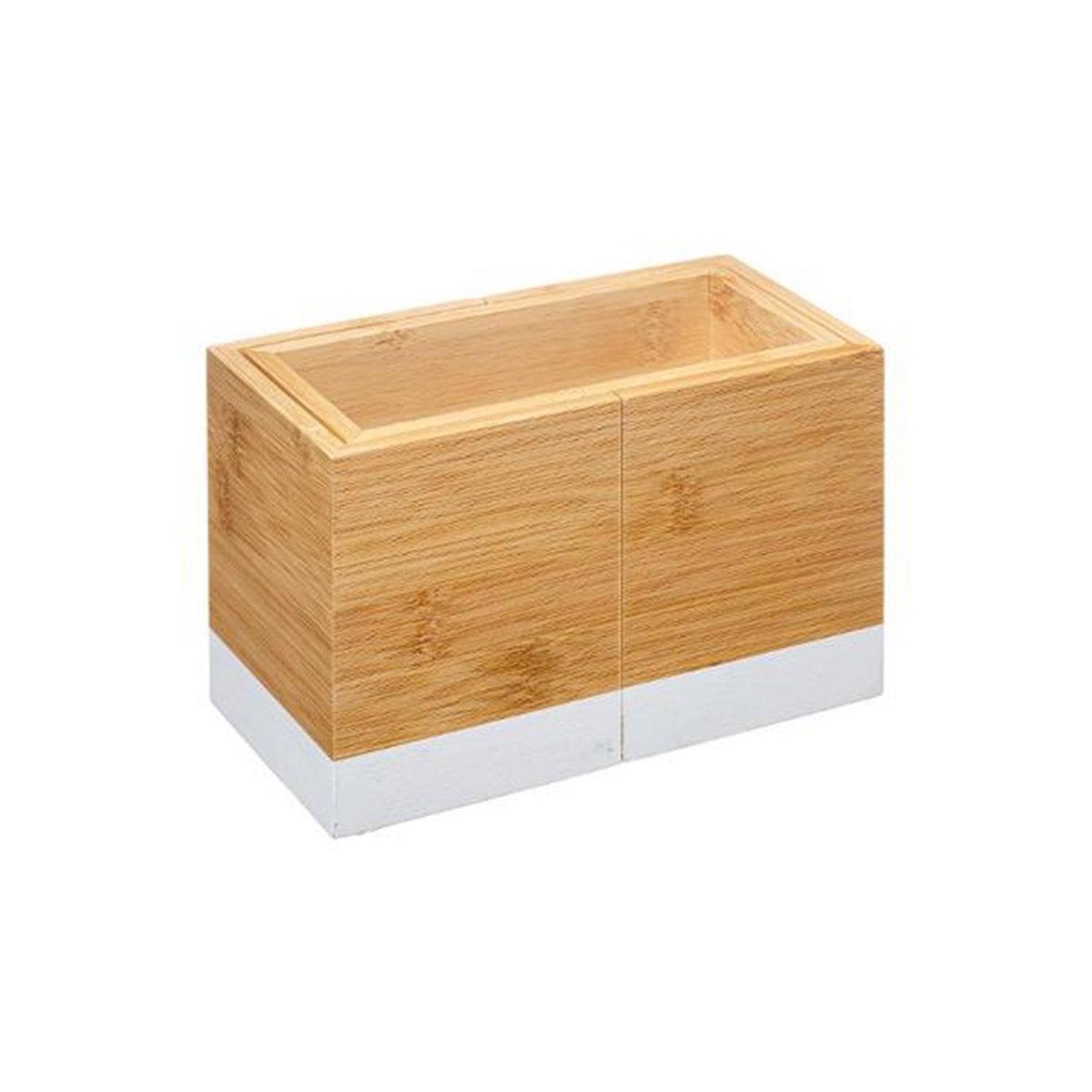 FIVE Pot range-couverts bambou  modern  18cm blanc
