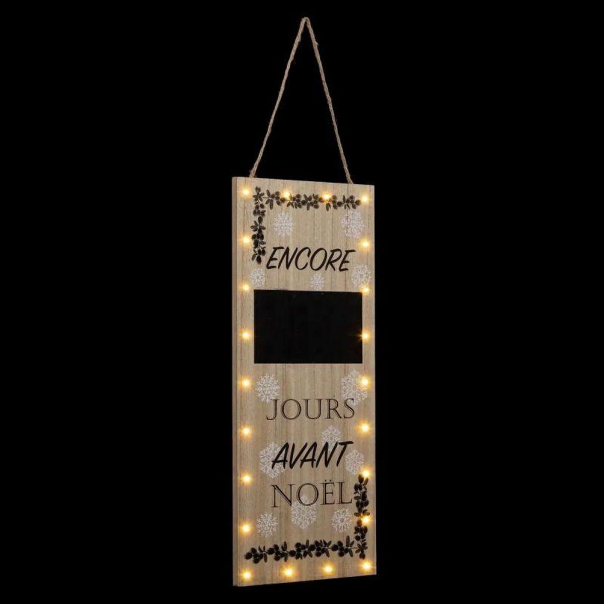 Paris Prix Décoration Lumineuse Led  Pancarte  55cm Naturel