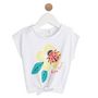 Voir la diapositive 1 : INEXTENSO T-shirt manches courtes noué coccinelle bébé fille
