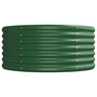 Voir la diapositive 4 : VIDAXL Lit sureleve de jardin Acier enduit de poudre 368x80x36 cm Vert