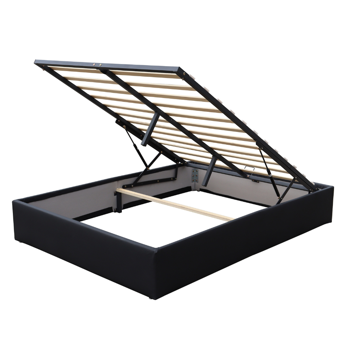 KING OF DREAMS Ensemble Lit Coffre et Matelas  Latex Accueil Moelleux